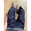 Jeans Tencel Feminino Verão Fino 2025 Novo Estilo Jeans Calças Perna Larga Calças Casuais Petite Calças Retas Calças Frescas