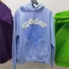 LAZAD AliExpress Amazon Suministro Toma Real Spder555 Pesado 420G Sudadera con Forro de Felpa Marca de Moda Sp5de
