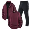 Conjunto de Algodão Puro de Tamanho Grande 2026, Conjunto Cardigan para Esportes ao Ar Livre e Lazer de Primavera e Outono, Conjunto de Três Peças de Moletom Confortável e Respirável