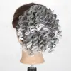 Peluca Africana Pequeña Rizada Anillo de Cabello Rizado Anillo de Goma Elástica para Peluca Anillo de Cola de Caballo Anillo de Cabello Rizado Kinky para Mujer