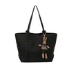 Bolso de mano retro simple para mujer 2026 Nuevo de gran capacidad Otoño Elegante Bolso de un solo hombro Moderno Bolso de axila para el día a día