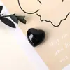 Corazón de Cristal Natural Mini de 15 mm Forma de Corazón Tallado 3D Piedra Cruda Accesorios para Joyería DIY Adornos Fábrica Venta al por Mayor