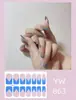 Pegatinas para uñas TE, sin cocción, de moda, finas, arte de uñas de cobertura completa listo para usar, pegatinas de uñas vestibles temu, Sudeste Asiático, Japón, Corea