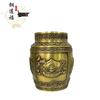 Latón Fabricando Latas de Té de Arroz, Más Que Cada Año, Latas de Té Chinas Elegantes, Adornos de Lata Sellada