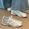 2026 Primavera/Verano Nuevo Estilo Exportación Suela Gruesa Malla Transpirable Zapatos de Entrenamiento Alemanes para Mujer Zapatos de Suela Blanda Transfronterizo