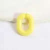 Hebilla de cadena en forma de U de acrílico de 18 x 24 mm para bricolaje, cadena para teléfono móvil, llavero, cadena colgante, accesorios para bolso