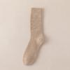 Calcetines de felpa para hombre otoño e invierno cálidos calcetines de tubo grueso calcetines de felpa de color sólido para hombre al por mayor calcetines cálidos