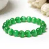 Venta al por mayor de pulseras de Ojo de Gato para Hombres y Mujeres, Pulseras Coloridas de Ojo de Gato de Moda, Pulseras de Jade, Regalos de Joyería