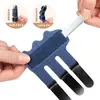 Soporte de Mano Férula para Dedos Correa de Fijación de Cinco Dedos Protector de Dedos Deportivo Ajustable Férula Muñequera