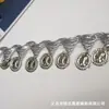 Colgante de Moneda Romana Estilo Exótico Borde de Encaje Traje de Baile Falda de Cintura Accesorios Hechos a Mano DIY Fleco Cinta