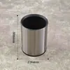 Papelera Grande de Acero Inoxidable para Hoteles, Habitaciones de Huéspedes, Salas de Masaje de Pies, Salas de Billar, Casas de Huéspedes, Inodoros y Ranuras de Baño