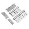 Bisagra de puerta de acero inoxidable engrosada izquierda de 3 pulgadas y 4 pulgadas, bisagra de puerta ignífuga, bisagra de puerta de liberación, bisagra de bandera