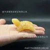 Tortugas de Jade Natural Beige para la Riqueza, Adornos Pequeños, Piezas de Jade para Sostener en la Mano, Decoraciones Auspiciosas para el Hogar y la Oficina