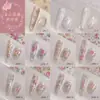 Papel de Transferencia para Uñas Artísticas de Rosa Vintage de Verano Ultra Delgado HD Pintura al Óleo Encaje Floral Adhesivo para Uñas Herramienta Rollo Único