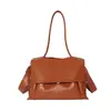 Bolsa Grande para Comércio Exterior Feminina Nova Grande Capacidade Moda Bolsa de Mão Ombro Único Retro Versátil para o Dia a Dia Transversal Tote Bolsa Feminina