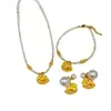 Lindo Moda Exquisito Alto Sentimiento Perla Shijia Caballo de Troya Collar de Perlas Lujo Ligero Nicho Elegante Cadena para Clavícula Versátil