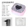 Máquina de Fototerapia para Nail Art Transfronteiriça, Lâmpada Especial Colorida com Superfície de Diamante para Salão de Unhas, Lâmpada de Secagem Rápida para Nail Art