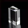 Estande de Exposição para Processamento de Cubos de Cristal K9 com Gravação Interna, Jateamento de Areia e Base com Impressão Colorida, Artesanato de Presente Criativo, Enfeites Feitos Sob Medida