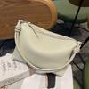 Bolsa de Ombro Fashion Feminina Transfronteiriça Couro Genuíno Bolsa Tote Grande Capacidade Camada Superior Couro Natural Bolsa Almofada Transversal 323