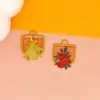 Corrente de Celular Rosa Retrô Material DIY Acessórios de Gotejamento de Óleo Pingente de Liga Joias Artesanais Pulseira Decoração de Bolsa