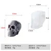 Molde de Silicone Caveira de Halloween DIY Ornamento de Caveira de Resina Molde de Vela Aromática Fábrica Transfronteiriça