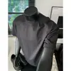 Camiseta de manga corta transpirable y fresca de seda helada con protección solar para hombre, top de malla con retazos de verano para exteriores, juvenil, de media manga