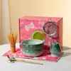 Juego de Té Matcha de Alto Valor Transfronterizo con Batidor de Té Esmaltado en Horno, Juego de Matcha Estilo Japonés con Tazón de Matcha con Pico