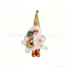 Éxito Transfronterizo: Hong Kong Amor Papá Noel De Pie y Abrazando un Árbol Figura de Madera Adorno Decoración de Escritorio Navideña