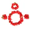 Falda de Hierba para Fiesta y Baile de 30 cm para Niños y Adultos, Disfraz Hawaiano en Colores Macarrón, Esencial para Actuaciones, con Borlas de Colores