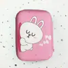 Cabo de Dados Carregador Bolsa de Cosméticos Caixa de Armazenamento para Cabo de Fone de Ouvido Bolsa de Mão Fofa de Desenho Animado Pode Ser Adicionada com Logo