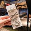 Corea del Sur Dongdaemun Lindo Pluma Traje de 6 Horquillas Sentido Avanzado Clip Oso Flequillo Clip de Borde Nueva Horquilla