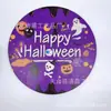 Decoración Colgante de Puerta de Madera con Letra 'Boo' de Halloween Transfronteriza, Decoración para el Hogar del Festival Fantasma, Letrero de Madera de Calavera Fantasma, Disponible para Dropshipping