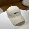 Gorra de Béisbol con Letra de Saludo Estilo Coreano, Adelgazante, Sombrero Versátil de Protección Solar para Todas las Estaciones, Moda Unisex