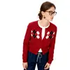 Cardigan de tricô redondo com padrão de losangos vermelho estilo retrô americano para mulheres, outono, estilo universitário de alta qualidade, emagrecedor e macio, casaco de manga longa