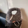 Bolsa de pelúcia feminina transfronteiriça, novo modelo de verão 2026, popular este ano, bolsa de pelúcia de nicho