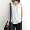 Camisola de Botones Moderna y Única para Mujer, Top Corto Ajustado Primavera/Verano 2026