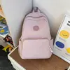 Mochila Escolar Estilo Japonês Estilo Ins Amarelo Leitoso Mochila Feminina Estilo Harajuku Casual Versátil Pequena Bolsa Viagem Mini Mochila