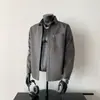 Camisa de Manga Comprida para Homens 2026 Verão Novo Estilo Resistente ao Desgaste Solta Tendência Simples Cor Sólida Casual Camisa Jaqueta para Casais