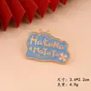Gran Venta de Liquidación Broche de Dibujos Animados Sanrio Ballena Estrella de Mar Vida Marina Lindo Peluche Pin Decoración