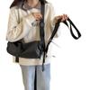 Diseño de Nicho Bolso Cilindro Simple para Mujer Impermeable Casual Deportivo de Viaje Mochila Gran Capacidad Bolso Cruzado de Moda para Hombre