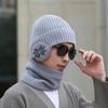Gorro de Invierno para Ciclismo al Aire Libre para Hombre Gorro Tejido para Jóvenes Gorro Pulóver Protección para las Orejas con Forro Polar Gorro de Lana Diseño Original para Hombre