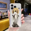 Pintura al Óleo Artística Ángel Adecuado para Iphone17Pm Anticaída Cáscara Blanda Apple 16Promax Alta Transparencia Funda de Teléfono Pintada