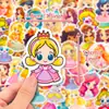 50 Lindos Pegatinas de Princesa para Niños para Coches, Teléfonos Móviles, Mochilas, Estuches, Pegatinas Decorativas, Papelería Impermeable Pegatinas Creativas
