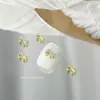 1000 Piezas de Decoraciones de Moños para Uñas de Aleación Mixta, Moños de Cinta Huecos, Pedrería Plateada para Uñas, Al por Mayor