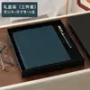 Diario Patrón Lichi A5, Libro de Cuadrícula, Libro de Cuero Suave, Libro de Cuero, Libreta de Mano de Aspecto Elevado y Exquisito