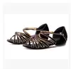 Zapatos Latinos Infantiles Banqiaodi Zapatos de Baile para Niñas Primavera y Verano Cinco Correas Zapatos de Práctica Específicos para Curso de Entrenamiento Zapatos de Baile de Competición