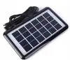 Panel solar de marco de plástico de 3.5W Watt Placa de carga fotovoltaica solar regulada para teléfono móvil de 6 Watt