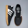 Zapatos de Hombre con Suela Blanda Resistentes al Desgaste, Nuevos Zapatos Blancos Paul Trendy Cubiertos de Cuero, Zapatillas Deportivas de Amortiguación de Aire Estilo Coreano, Zapatos Deportivos con Cordones para Hombre