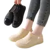 Galochas de Solado Grosso para Mulheres, Galochas da Moda para Adultos, Sapatos de Água Impermeáveis de Cano Baixo para Cozinha para Mulheres, Sapatos de Borracha Fofos Antiderrapantes com Solas Macias