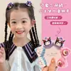 Clipes Pequenos de Orelha de Gato de Desenho Animado Sanrio para Crianças, Presilha Fofa para Cabelo de Bebê, Presilha para Franja de Princesa, Acessórios de Cabelo